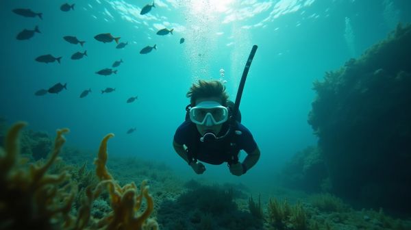 Flossen beim schnorcheln: warum kürzere flossen besser sind